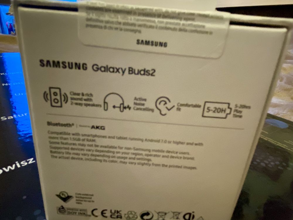 SAMSUNG Galaxy Buds2 | NOWE | Stan Fabryczny