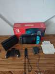Konsola Nintendo Switch V2 + Akcesoria - Oryginalne pudełko