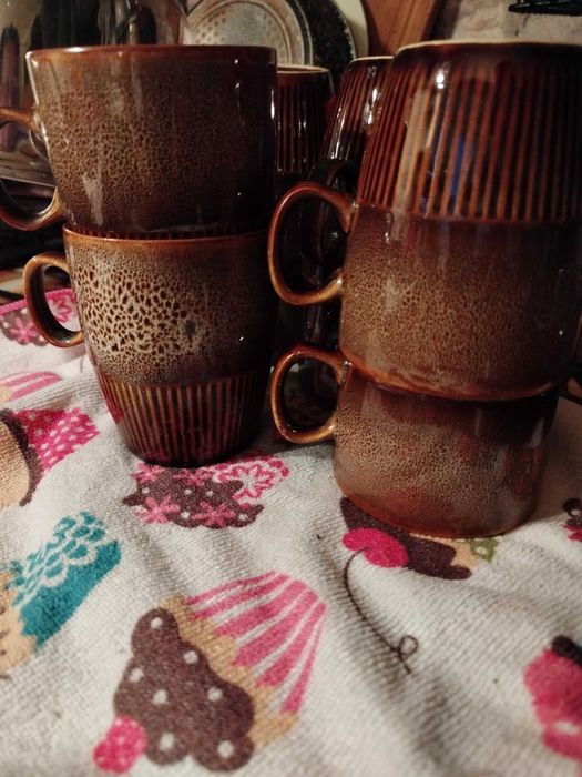 Kubki Mirostowice prl 2 sztuki