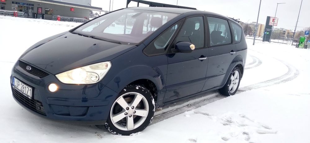 Ford S MAX 2.0 benz. 140KM 2010r 2xConvers 5 osób Koła zimowe
