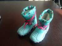 Buty zimowe śniegowce dziewczęce Perin , rozmiar 27, produkcja Włochy