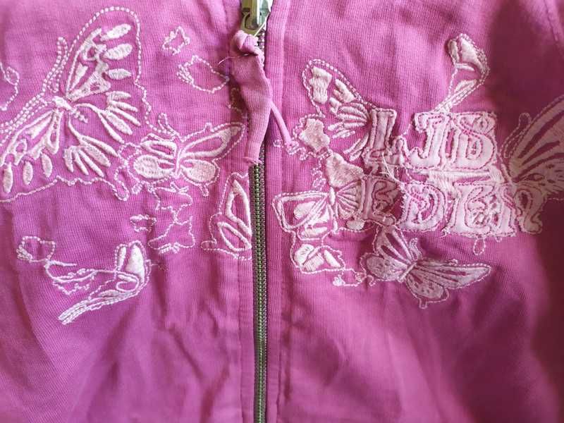 Vendo casaco de algodão rosa 14 anos