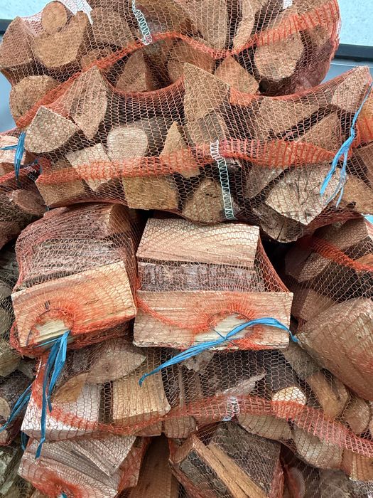 Drewno kominkowe - worki 50L - Dąb / Brzoza / Olcha - OLEŚNICA