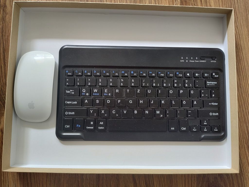 Magic mouse Apple iPad bezdotykowa model A1657 plus keyboard