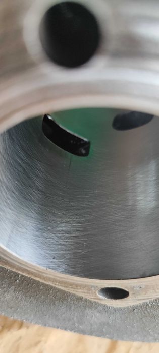 Cylinder WSK 125 oryginalny po szlifie tłok DELUX po szlifie ZMD