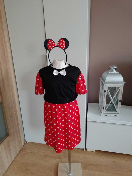 Strój karnawałowy MYSZKA MINI MIKI kostium przebranie 134/140 (12)