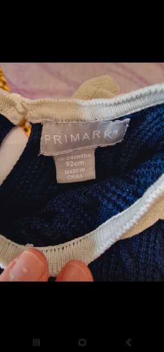 Vestido primark 18-24 meses
