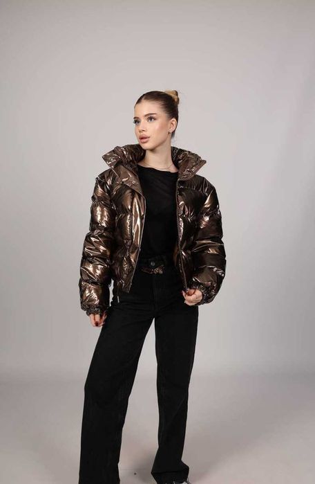 ТОП пуховик куртка Лак  куртка жіноча курточка женская пуфер