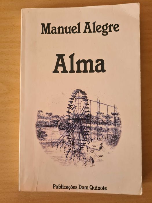 Livro "Alma" de Manuel Alegre