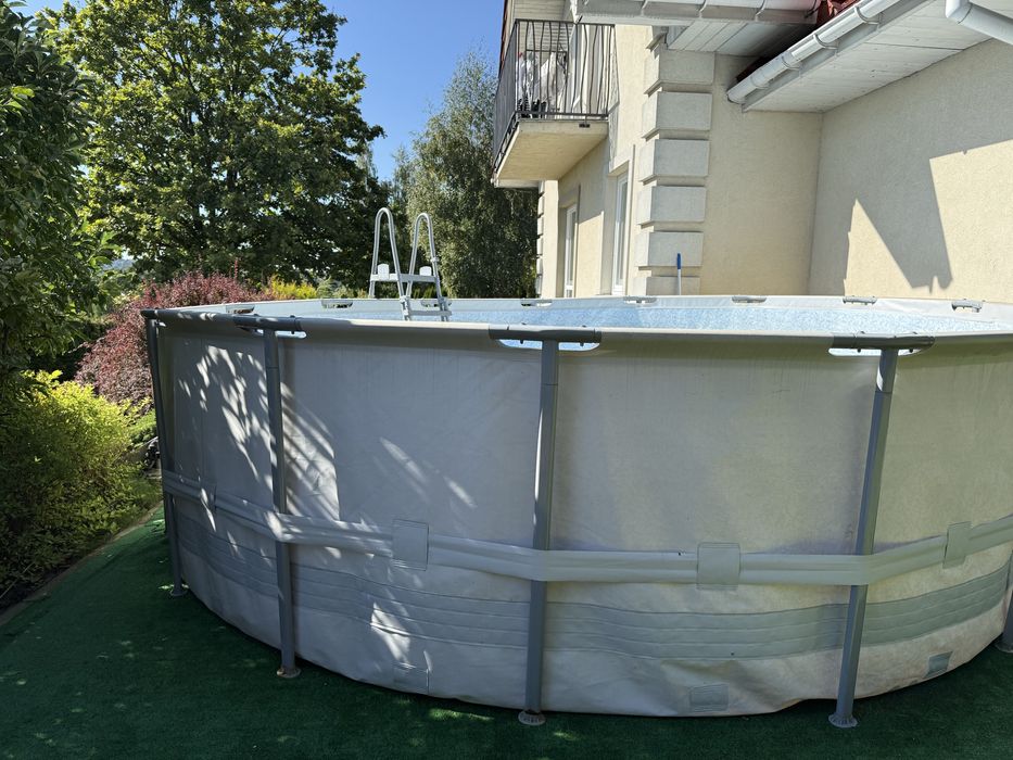 Basen z drabinka (nowa) 488 cm x 120 cm