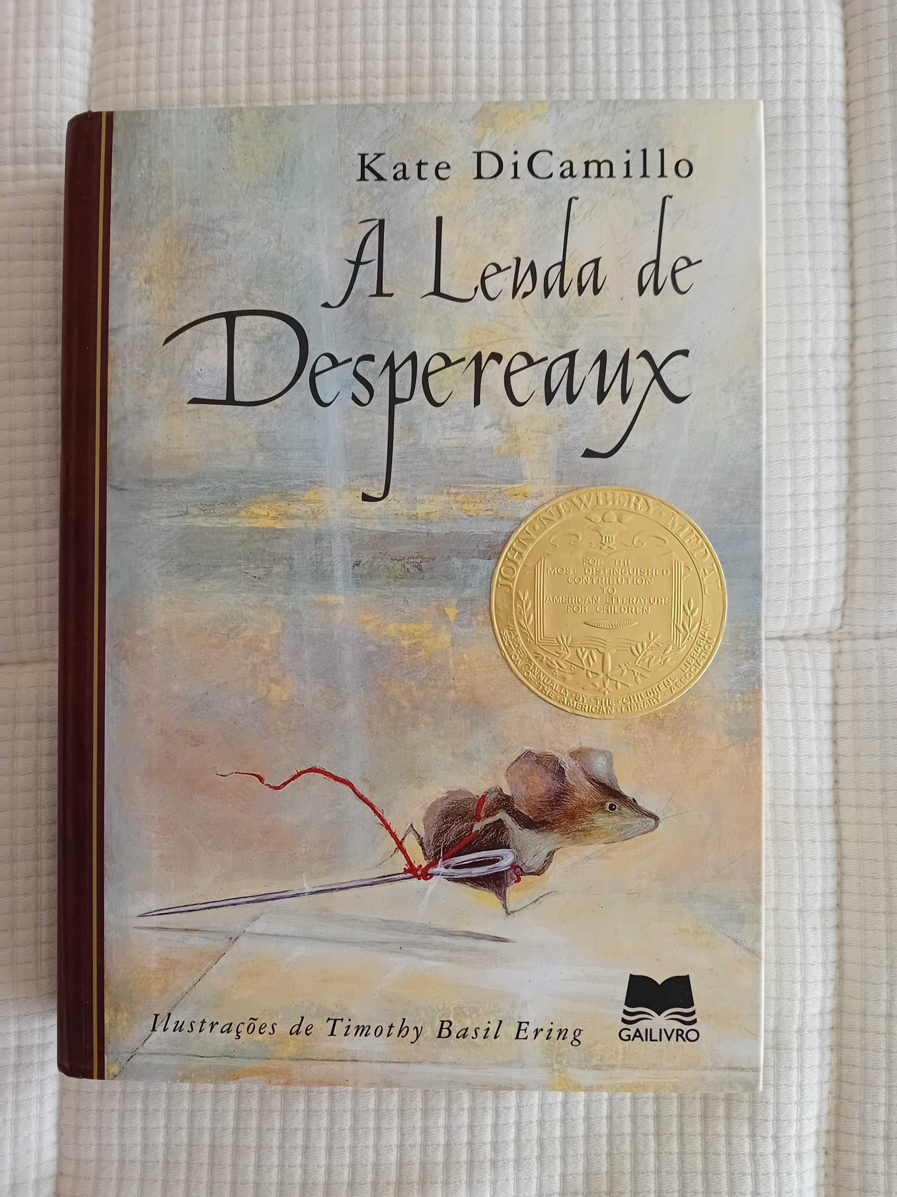 Livro A Lenda de Despereaux de Kate DiCamillo