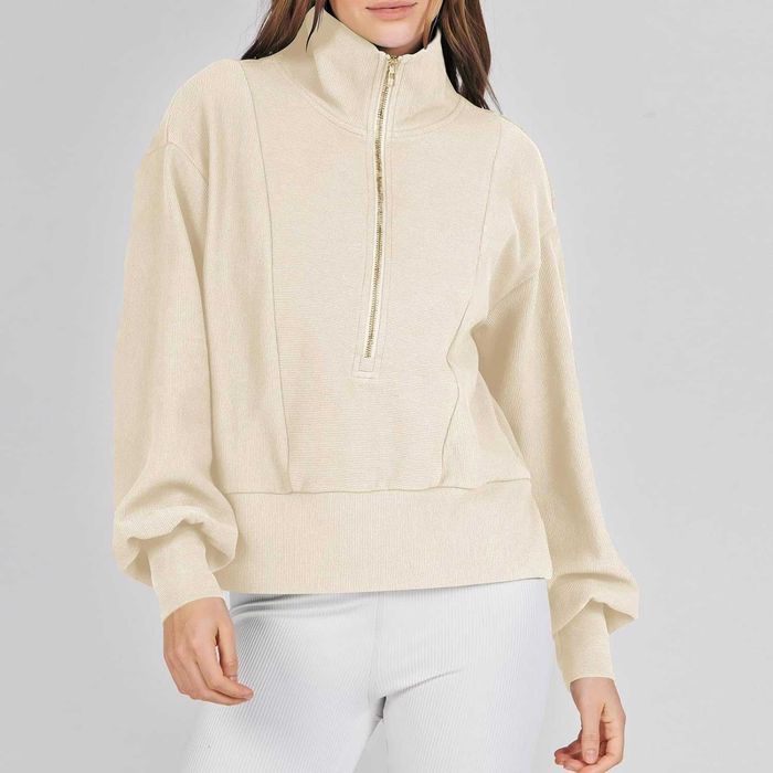 Nowa bluza damska / bluzka / sweter / pulower / beżowa XL !2261!