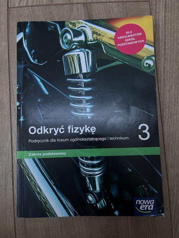 Podręcznik klasa 3 Odkryć fizykę