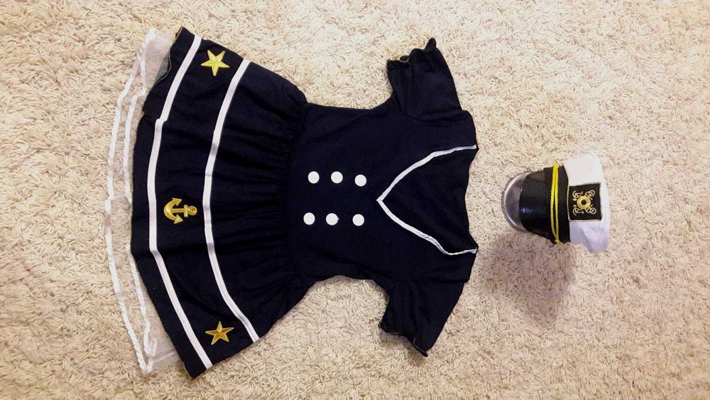 Жіночий карнавальний костюм Капітанші, морячки