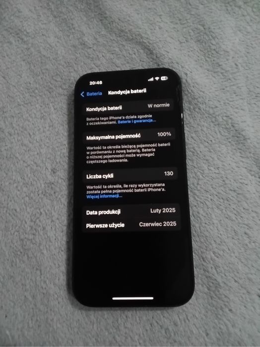 Iphone 15 128 gb z wada