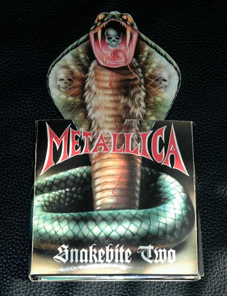 METALLICA - Snakebite Two. 3xCD Digipak. 1993 Magic Mushrooms.