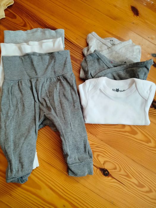 Komplet body długi rękaw  +spodenki