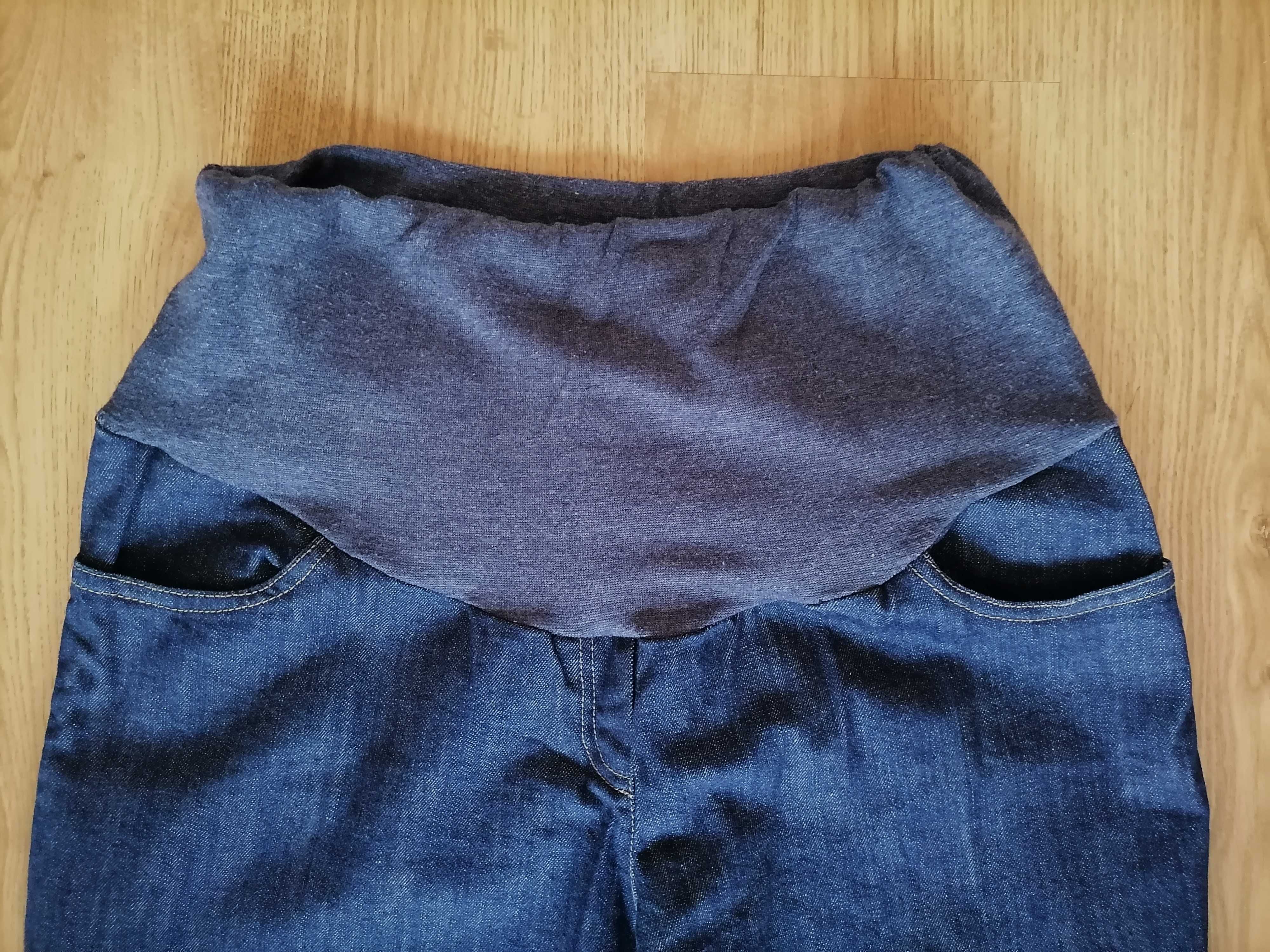 Spodnie ciążowe jeansowe roz. 44