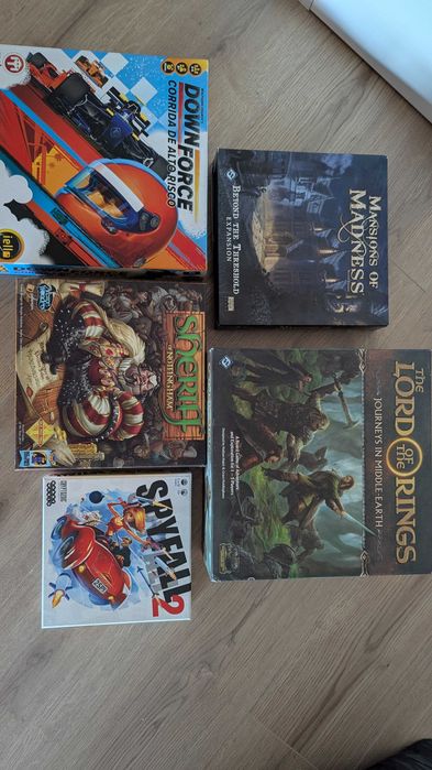 Venda de jogos de tabuleiro