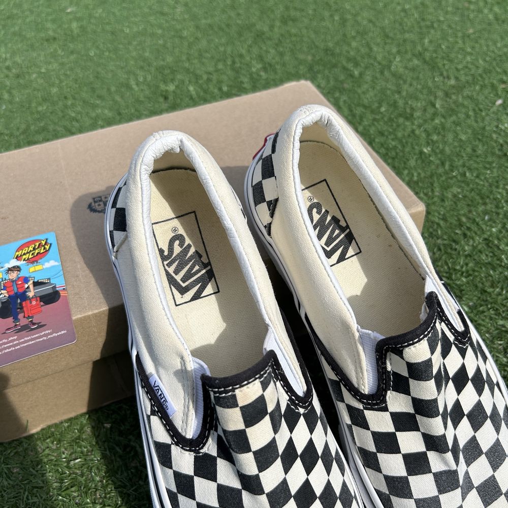 Жіночі сліпони кеди Vans Slip-on checkerboard Old Skool Era 40 р