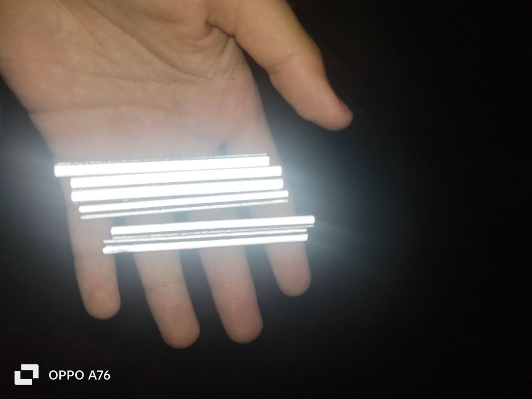 6 minis reflectores para bike