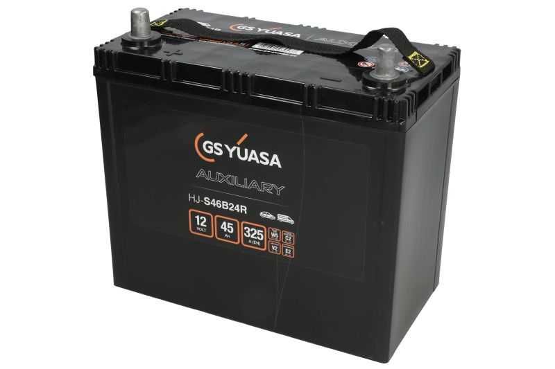 Akumulator YUASA 45ah L+ AGM hybryda elektryk Gwarancja Radom