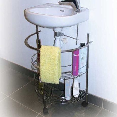 Wózek łazienkowy pod umywalkę, stojak