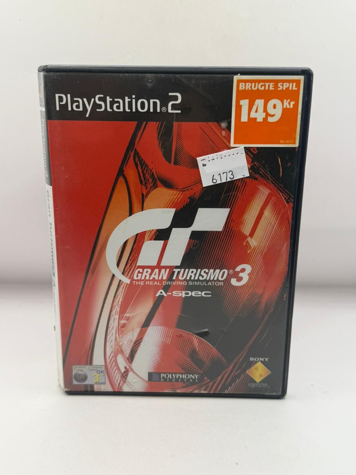Gran Turismo 3 3xA Ps2 nr 6173