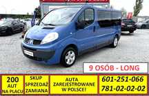 Renault Trafic 9 OSOBOWY, 2.0 Diesel, Zamiana, LONG, klima