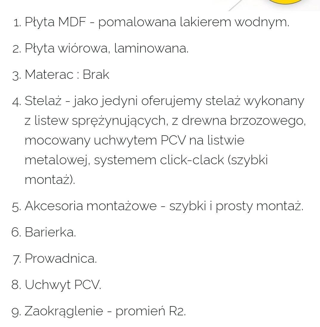 Zestaw mebli Łóżko dziecięce młodzieżowe piętrowe