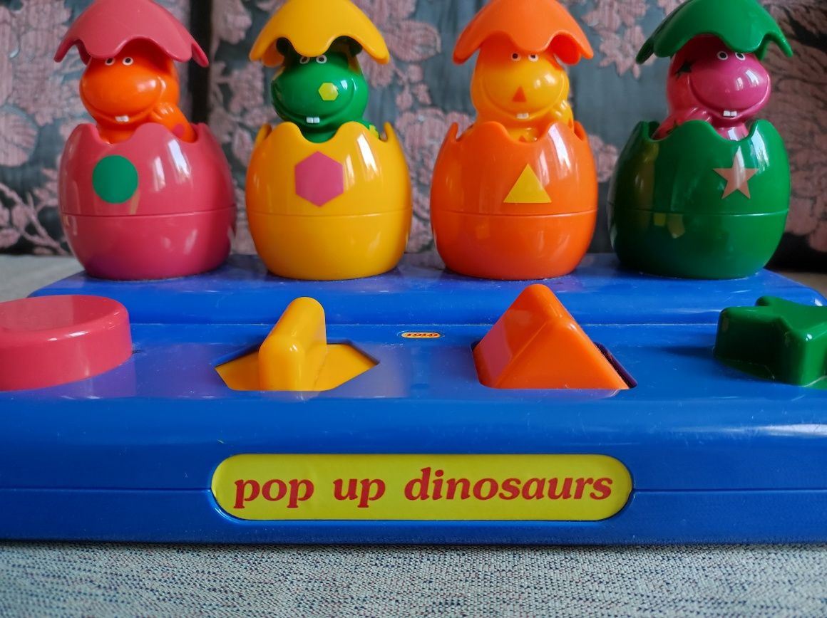 Pop up dinosaurs Tolo розвиваючі іграшки 0+