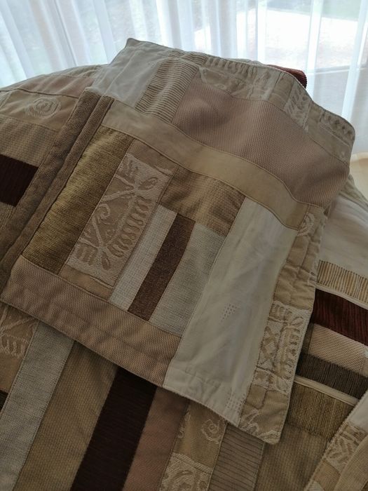 Narzuta patchwork na łóżko