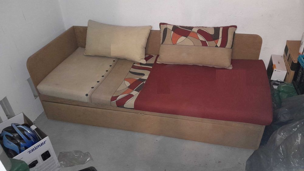 Sofa - łóżko 2-osob., rozkładane, pojemnik na pościel - Radom