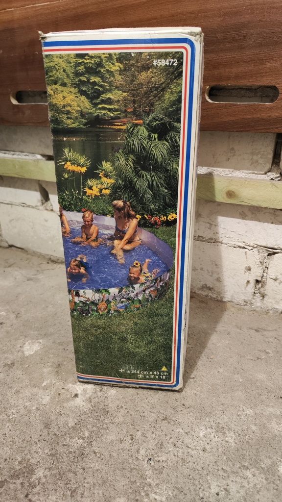 Basen ogrodowy 244 X 46