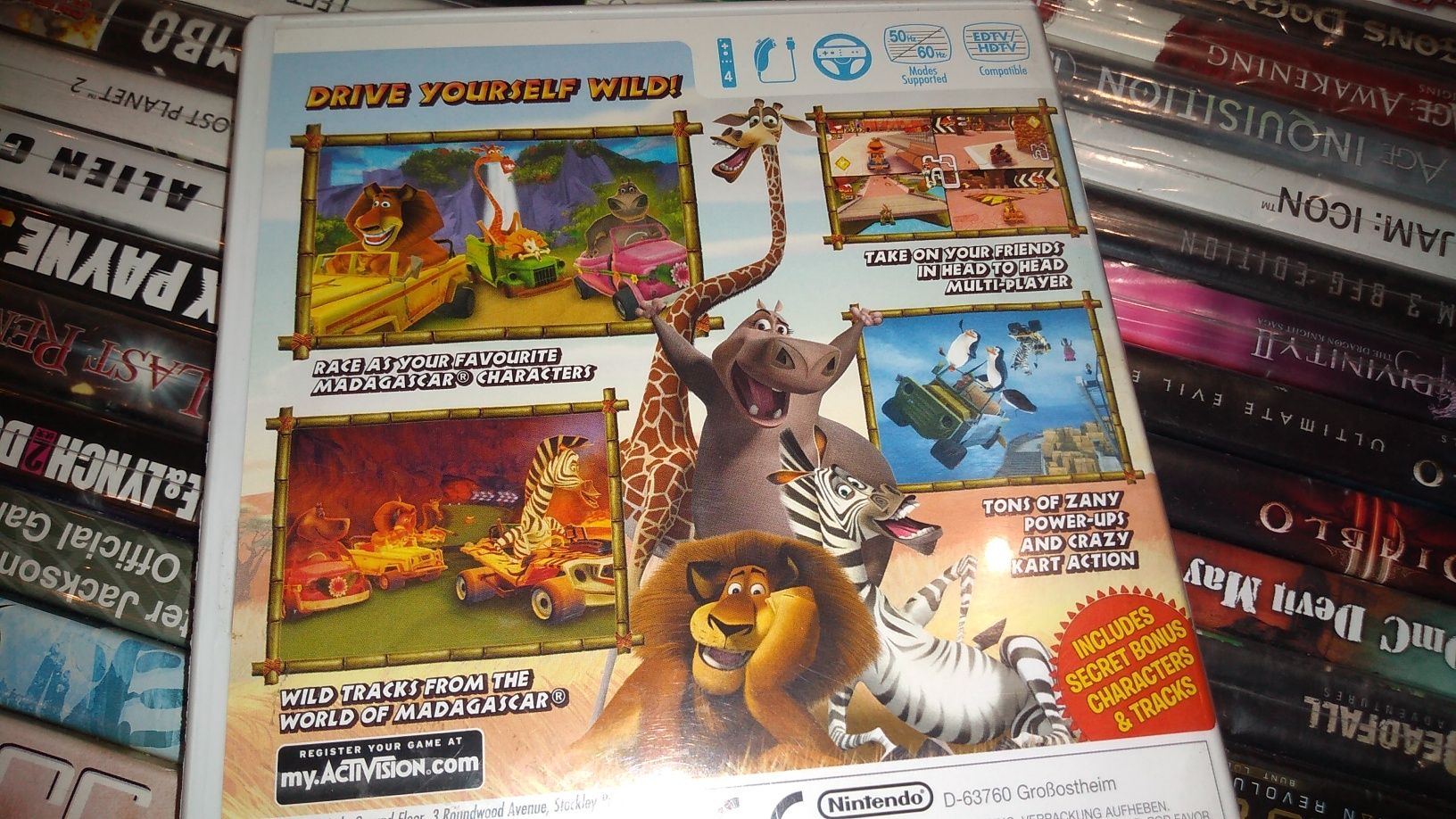 Madagascar Kartz Nintendo Wii możliwa zamiana SKLEP Ursus