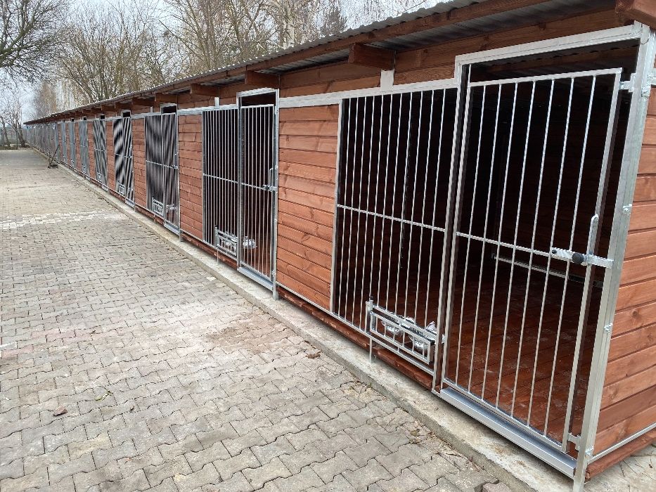Kojec dla psa szeregowy 12m x 2m box4dog
