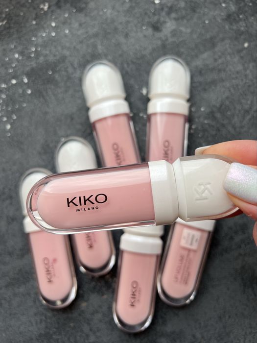 Блиск Kiko milano для обʼєму губ