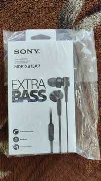 Навушники SONY MDR XB75 AP не розпаковані.