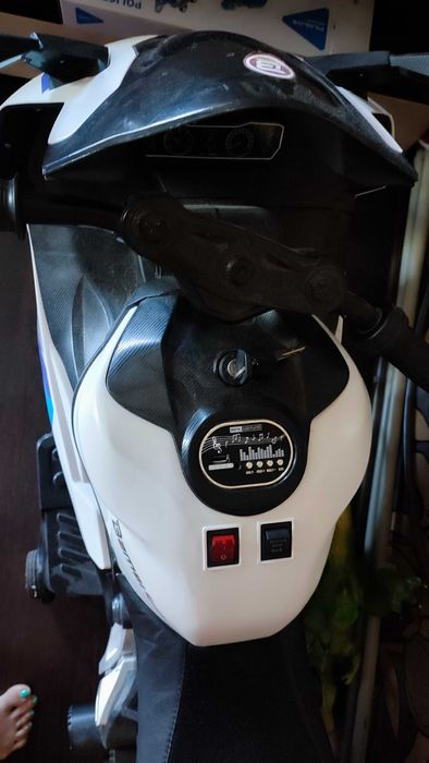 Дитячий електричний мотоцикл на акумуляторі