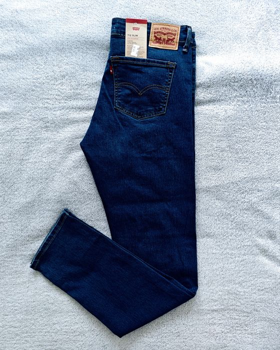 Levis 712 Slim spodnie jeansy rozmiar W30xL32