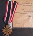 KVK sygn.z nadaniem 3 Rzesza Wehrmacht