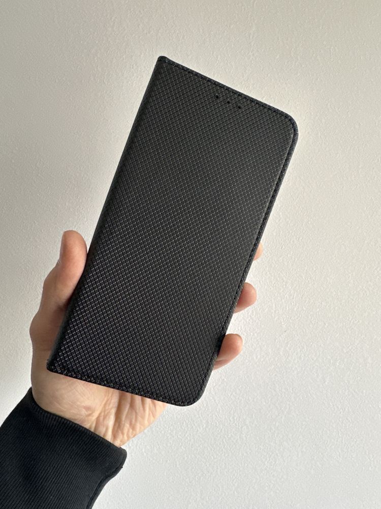 Etui Zamykane  czarne do REALME 14 PRO PLUS 5G
