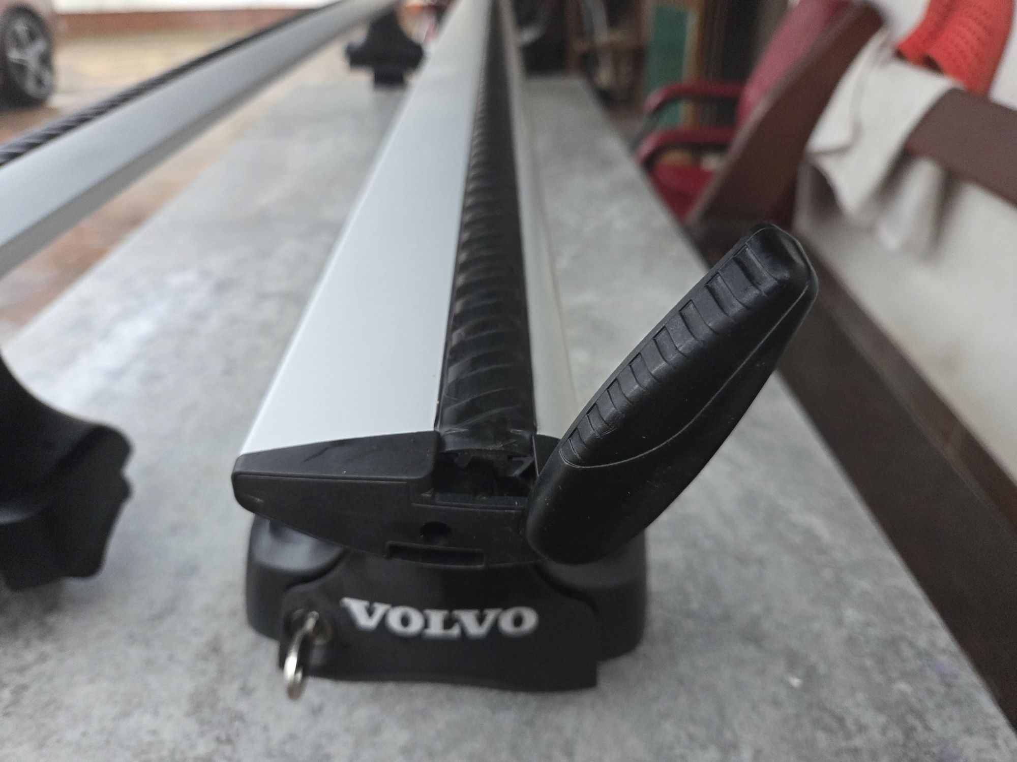 Relingi poprzeczki bagażnik dachowy Volvo S60 18- oryginalne