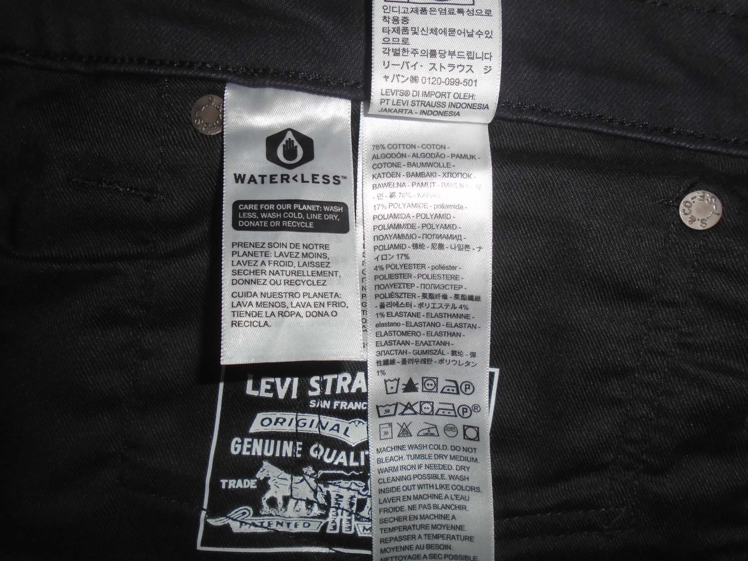 Джинсы Levis 511 Premium USA W34 L34