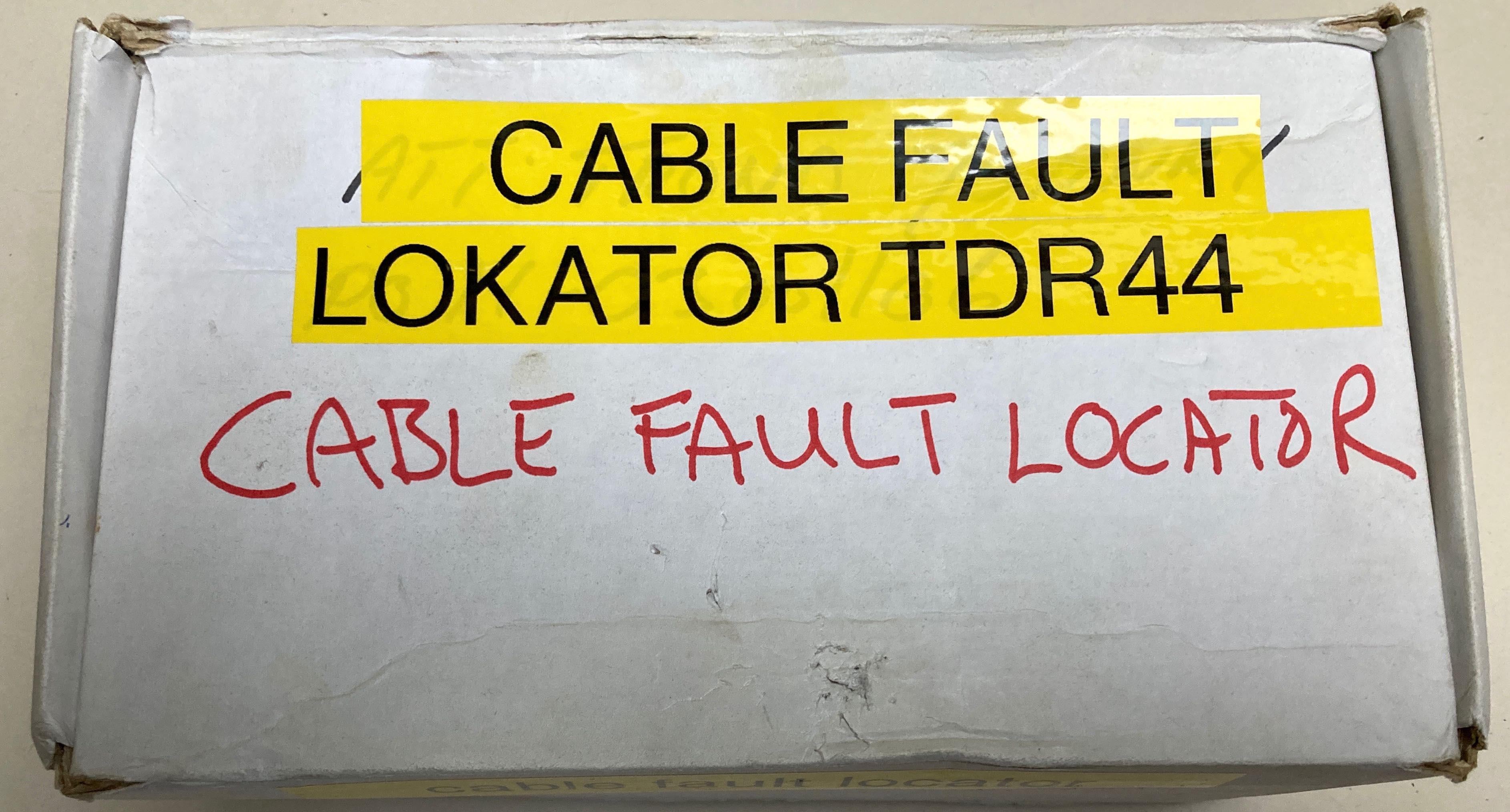 TDR-44 PANTONG Cable Fault Locator Wykrywacz Uszkodzonych Przewodów
