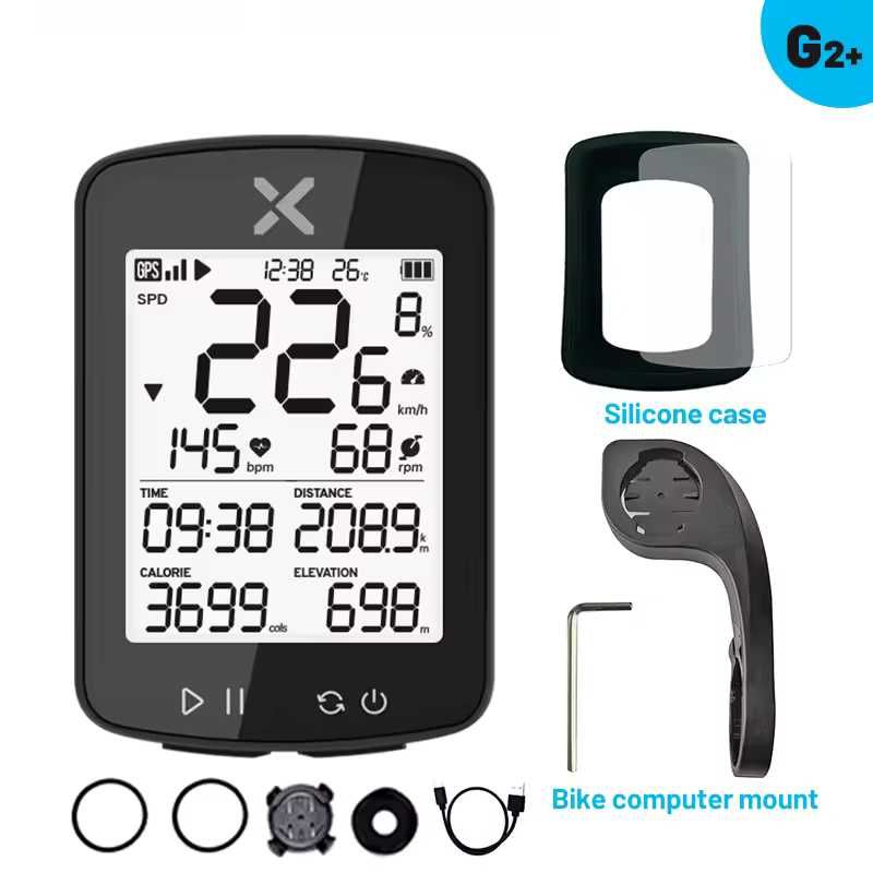 Велокомпьютер XOSS G2+ GPS / ANT+