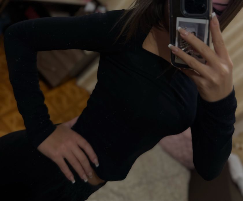 Кофта з акцентним вирізом H&M