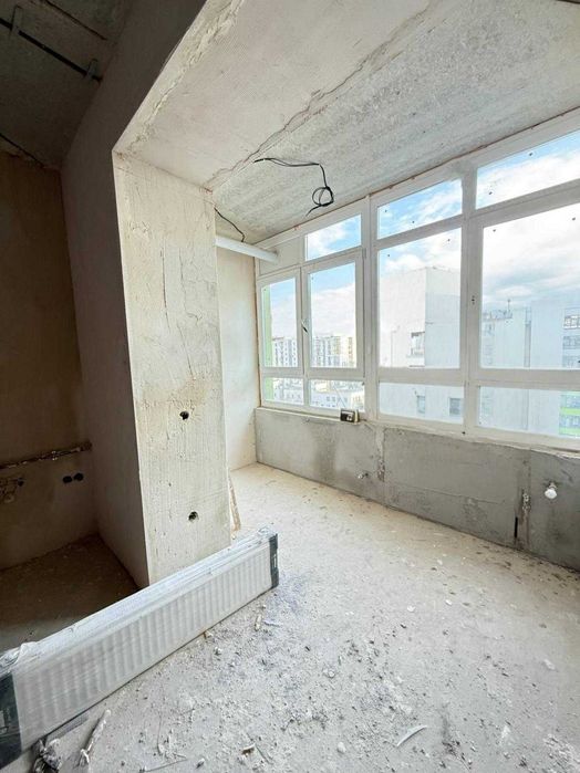 Видова 1 кім. кв. готова до ремонту в ЖК Міленіум