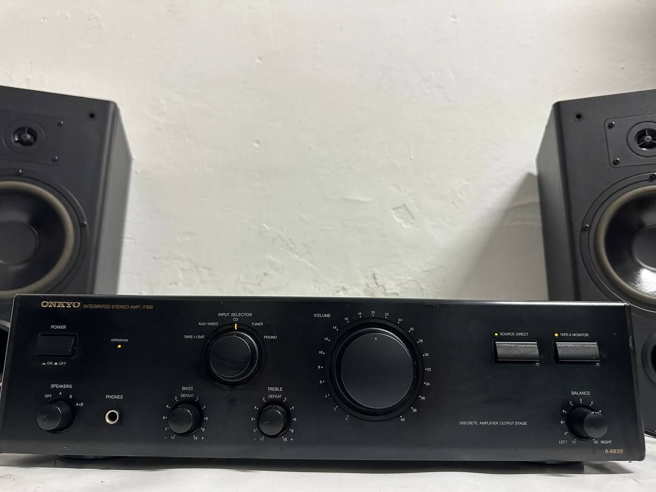 Wzmacniacz stereo Onkyo A-8820, 2 x 85 W, Japan