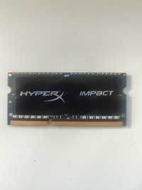 Пам'ять для ноутбуків HyperX 8 GB SO-DIMM DDR3L 1866 MHz Impact Black